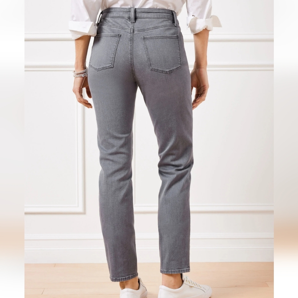 Talbots Slim Ankle Jeans Stanton Wash - Picture 4 of 6